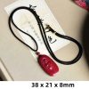 Cinnabar Laughing Buddha Yin Yang Pendant Necklace Cinnabar Laughing Buddha Yin Yang Pendant Necklace