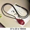 Cinnabar Laughing Buddha Yin Yang Pendant Necklace Cinnabar Laughing Buddha Yin Yang Pendant Necklace