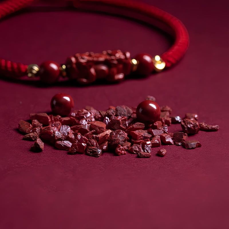 Cinnabar PiXiu Blessing Protection Bracelet Cinnabar PiXiu Blessing Protection Bracelet