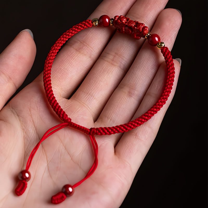 Cinnabar PiXiu Blessing Protection Bracelet Cinnabar PiXiu Blessing Protection Bracelet