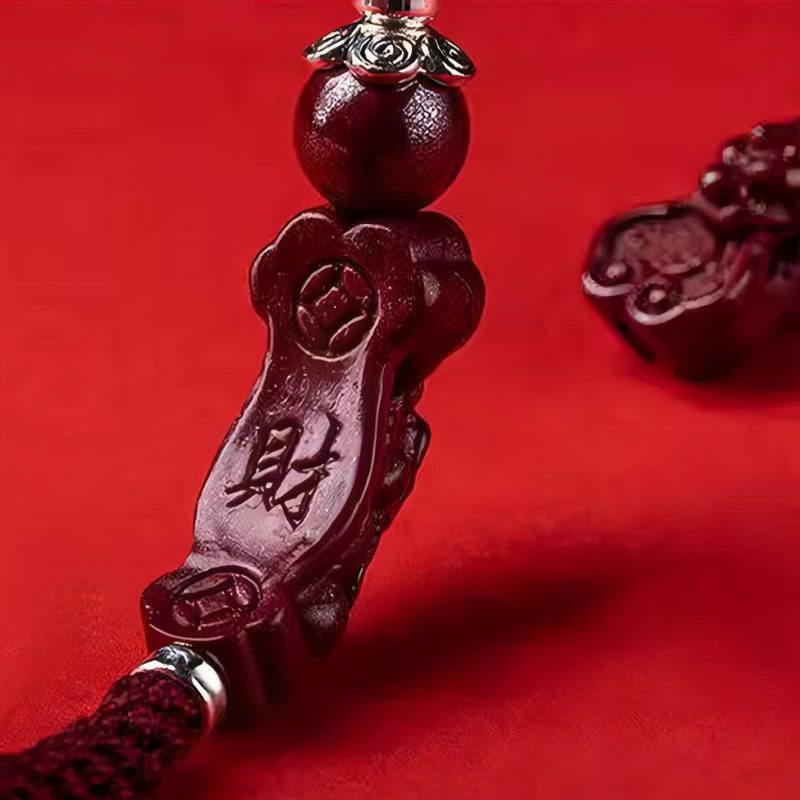 Cinnabar Pixiu Wealth Attraction Bracelet Cinnabar Pixiu Wealth Attraction Bracelet