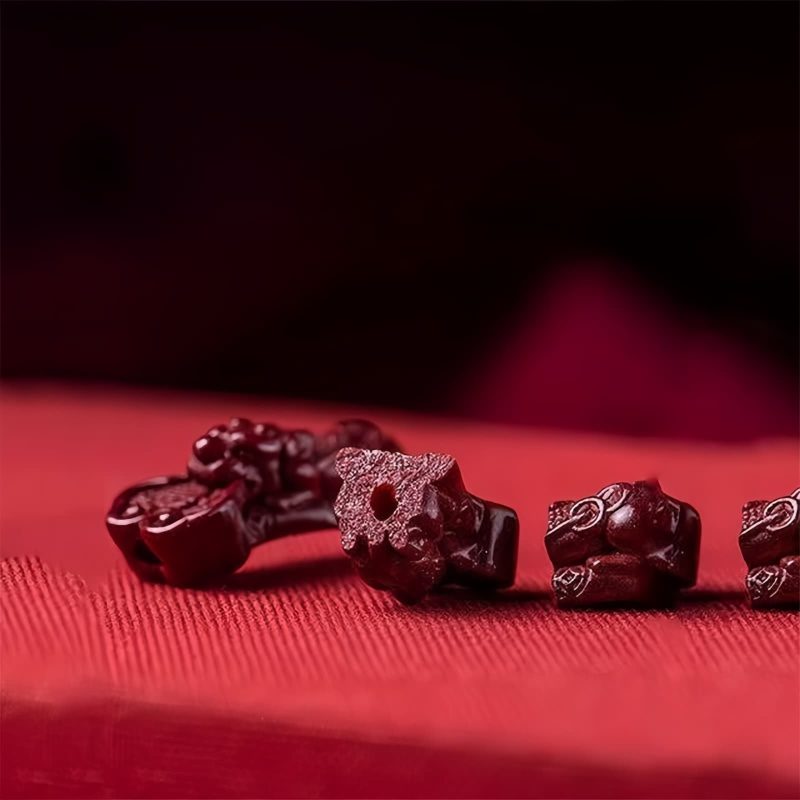 Cinnabar Pixiu Wealth Attraction Bracelet Cinnabar Pixiu Wealth Attraction Bracelet