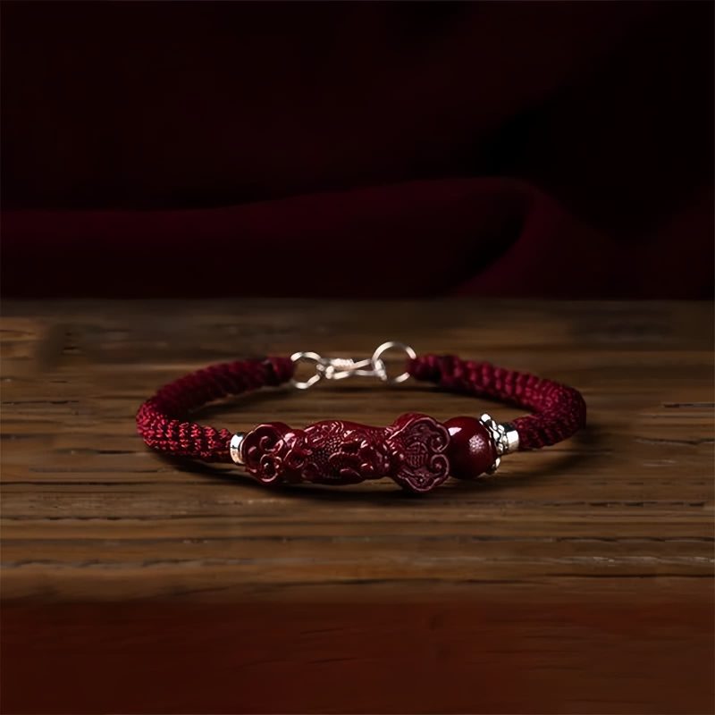 Cinnabar Pixiu Wealth Attraction Bracelet Cinnabar Pixiu Wealth Attraction Bracelet