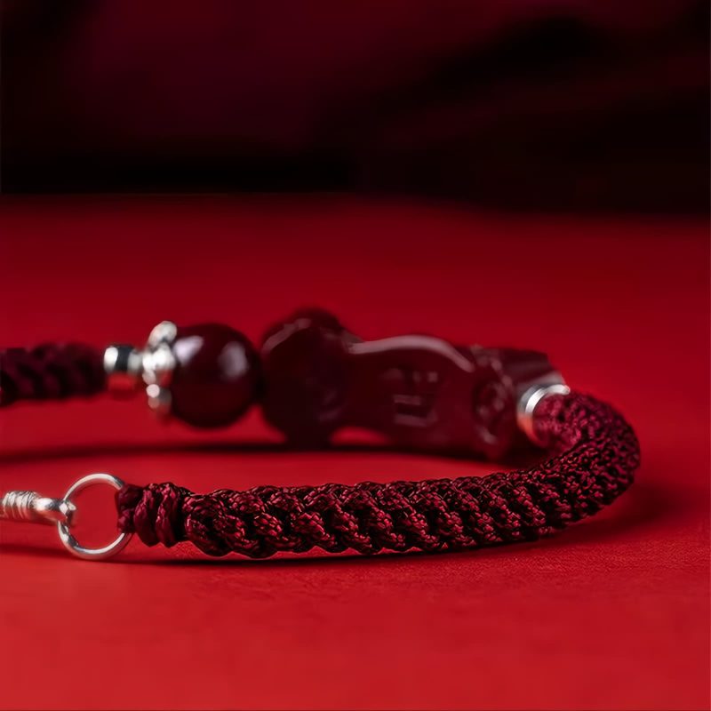 Cinnabar Pixiu Wealth Attraction Bracelet Cinnabar Pixiu Wealth Attraction Bracelet