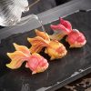 Figura de Resina de Peixe Koi que Muda de Cor Color Changing Koi Fish Resin Figurine