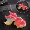 Figura de Resina de Peixe Koi que Muda de Cor Color Changing Koi Fish Resin Figurine
