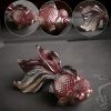 Figura de Resina de Peixe Koi que Muda de Cor Color Changing Koi Fish Resin Figurine