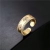 Copper Evil Eye Adjustable Ring Copper Evil Eye Adjustable Ring