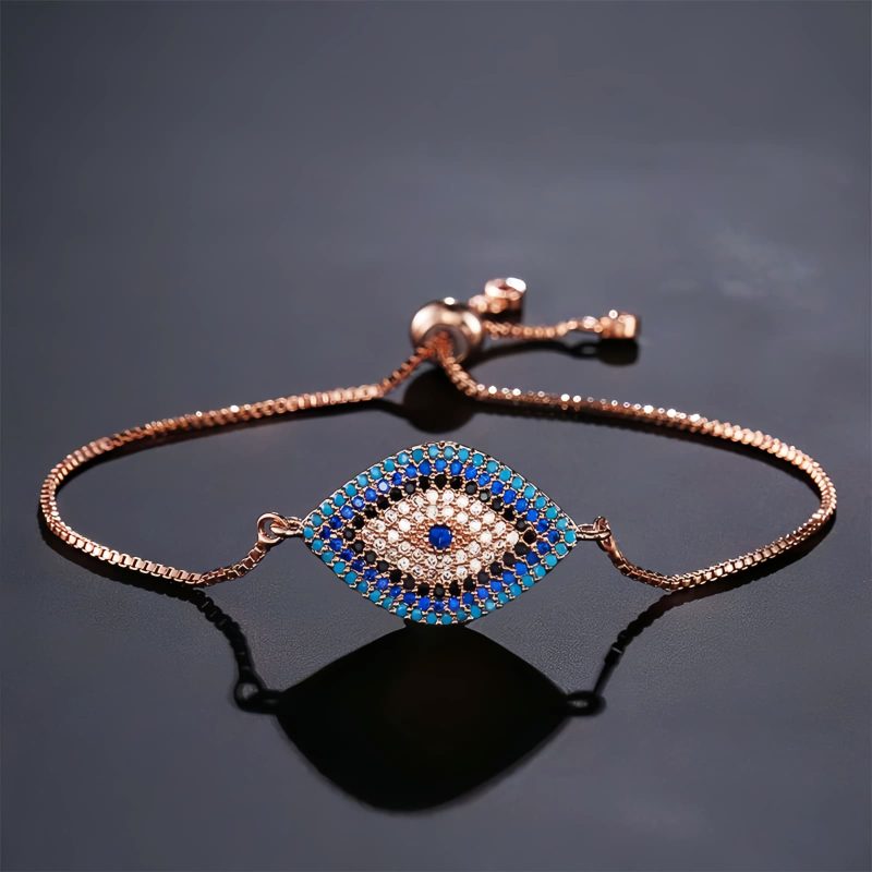Pulsera de Cobre Protectora contra el Mal de Ojo Copper Evil Eye Protection Bracelet
