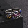 Copper Koi Fish Lotus Luck Ring Copper Koi Fish Lotus Luck Ring