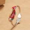 Copper Koi Fish Wealth Ring Copper Koi Fish Wealth Ring