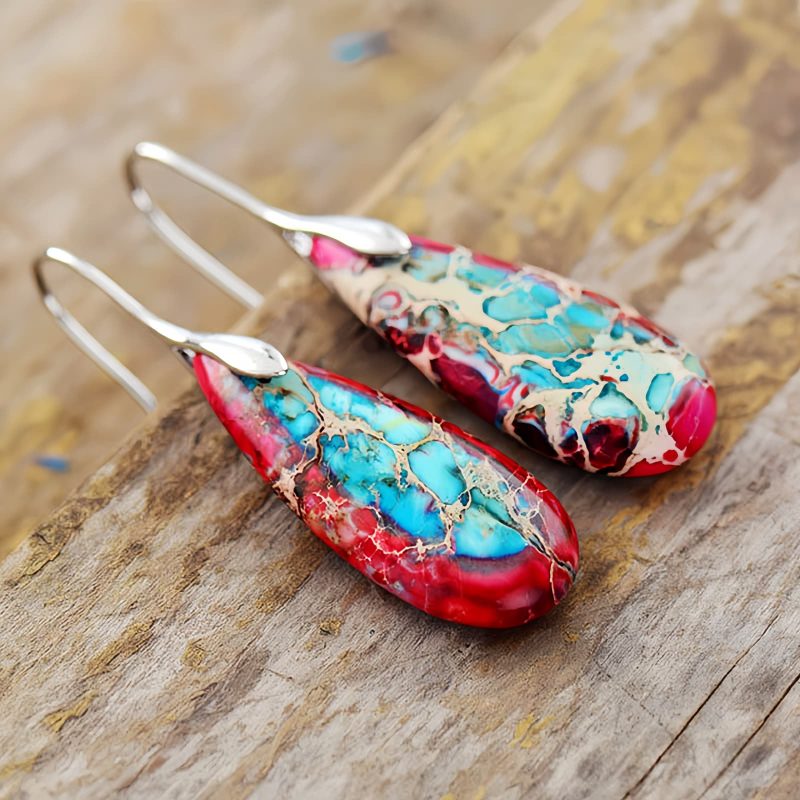 Emperor Stone Happiness Earrings Emperor Stone Happiness Earrings