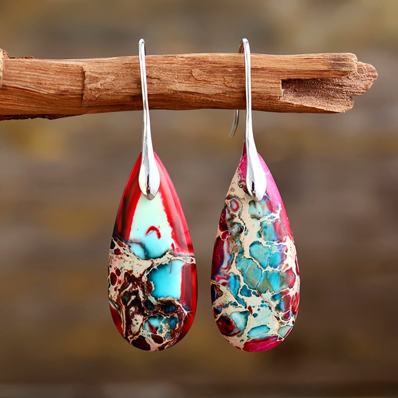 Emperor Stone Happiness Earrings Emperor Stone Happiness Earrings