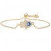 Pulsera de Cobre Contra el Mal de Ojo para la Valentía Evil Eye Copper Courage Bracelet