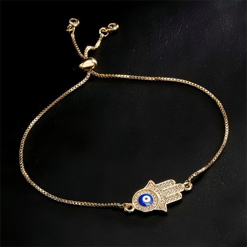 Pulsera de Cobre Contra el Mal de Ojo para la Valentía Evil Eye Copper Courage Bracelet