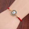 Pulsera de Hilo Rojo con Ojo Turco para Protección Evil Eye Red String Protection Bracelet