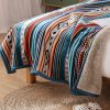 Manta Geométrica de Textura Macia Geometric Soft Throw Blanket