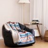 Manta Geométrica de Textura Macia Geometric Soft Throw Blanket