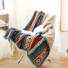 Manta Geométrica de Textura Macia Geometric Soft Throw Blanket