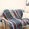 Manta Geométrica de Textura Macia Geometric Soft Throw Blanket