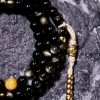 Gold Sheen Obsidian Tiger Eye Wealth Bracelet Gold Sheen Obsidian Tiger Eye Wealth Bracelet