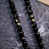 Gold Sheen Obsidian Tiger Eye Wealth Bracelet Gold Sheen Obsidian Tiger Eye Wealth Bracelet