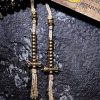 Gold Sheen Obsidian Tiger Eye Wealth Bracelet Gold Sheen Obsidian Tiger Eye Wealth Bracelet