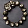 Golden Obsidian PiXiu Protection Bracelet Golden Obsidian PiXiu Protection Bracelet