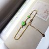 Green Chalcedony Koi Fish Strength Bracelet Green Chalcedony Koi Fish Strength Bracelet