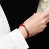 Handmade 999 Sterling Silver Om Mani Padme Hum Luck Bracelet Handmade 999 Sterling Silver Om Mani Padme Hum Luck Bracelet