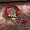 Handmade Tibetan Om Mani Padme Hum Luck Fortune Braided Bracelet Handmade Tibetan Om Mani Padme Hum Luck Fortune Braided Bracelet