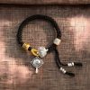 Handmade Tibetan Om Mani Padme Hum Luck Fortune Braided Bracelet Handmade Tibetan Om Mani Padme Hum Luck Fortune Braided Bracelet