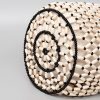 Bolso de Cuentas de Madera con Asa de Bambú Tejido a Mano Handwoven Wooden Beads Bamboo Handle Bag
