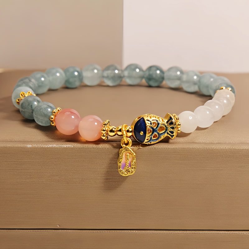 Jade Koi Fish Luck Bracelet Jade Koi Fish Luck Bracelet