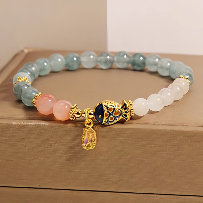 Jade Koi Fish Luck Bracelet Jade Koi Fish Luck Bracelet