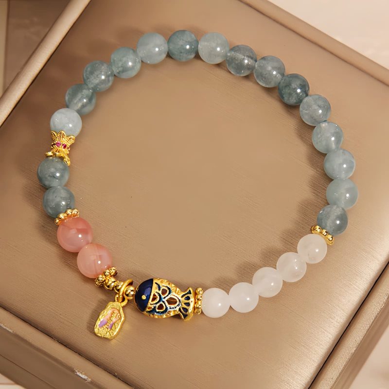 Jade Koi Fish Luck Bracelet Jade Koi Fish Luck Bracelet