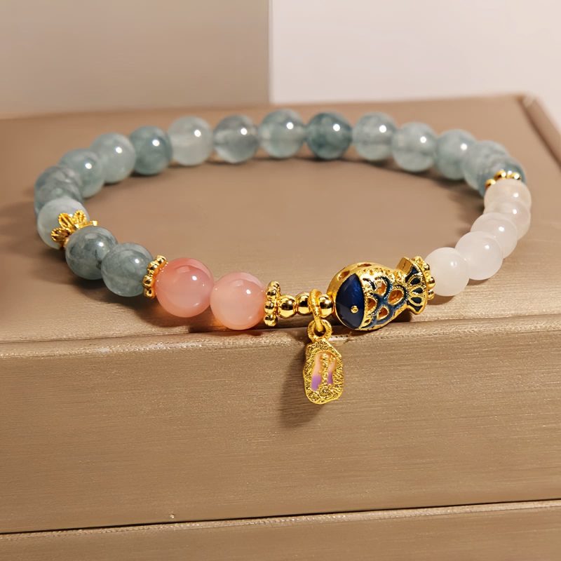 Jade Koi Fish Luck Bracelet Jade Koi Fish Luck Bracelet