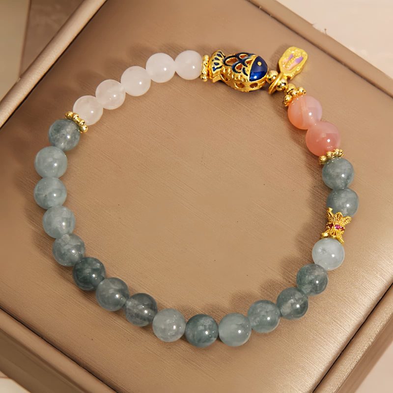 Jade Koi Fish Luck Bracelet Jade Koi Fish Luck Bracelet