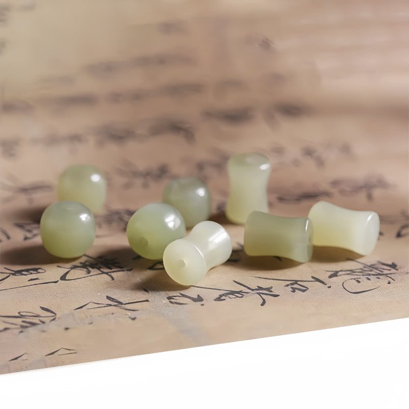 Natural Abelia Wood Hetian Jade Evil Spirits Warding Bracelet Natural Abelia Wood Hetian Jade Evil Spirits Warding Bracelet