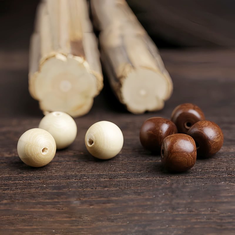 Natural Abelia Wood Hetian Jade Evil Spirits Warding Bracelet Natural Abelia Wood Hetian Jade Evil Spirits Warding Bracelet