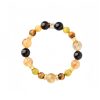 Natural Citrine Smoky Quartz Tiger Eye Duobao Prosperity Flow Bracelet Natural Citrine Smoky Quartz Tiger Eye Duobao Prosperity Flow Bracelet