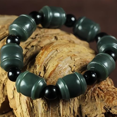 Pulsera de Jade Cian Natural para la Sanación Pulsera de Jade Cian Natural para la Sanación