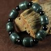 Pulsera de Jade Cian Natural para la Sanación Natural Cyan Jade Healing Bracelet