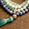 Natural Green Aventurine Luck Bracelet with 108 Beads Natural Green Aventurine Luck Bracelet with 108 Beads