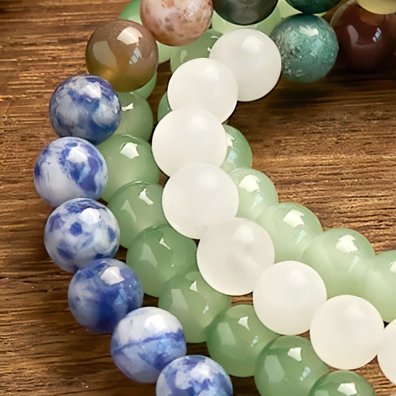 Natural Green Aventurine Luck Bracelet with 108 Beads Natural Green Aventurine Luck Bracelet with 108 Beads