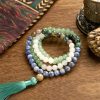 Natural Green Aventurine Luck Bracelet with 108 Beads Natural Green Aventurine Luck Bracelet with 108 Beads