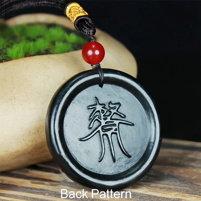 Natural Hetian Jade Yin Yang Harmony Pendant Necklace Natural Hetian Jade Yin Yang Harmony Pendant Necklace
