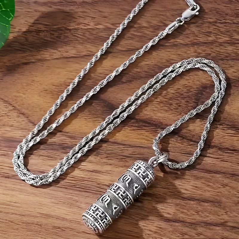 Om Mani Padme Hum Copper Wisdom Necklace Om Mani Padme Hum Copper Wisdom Necklace