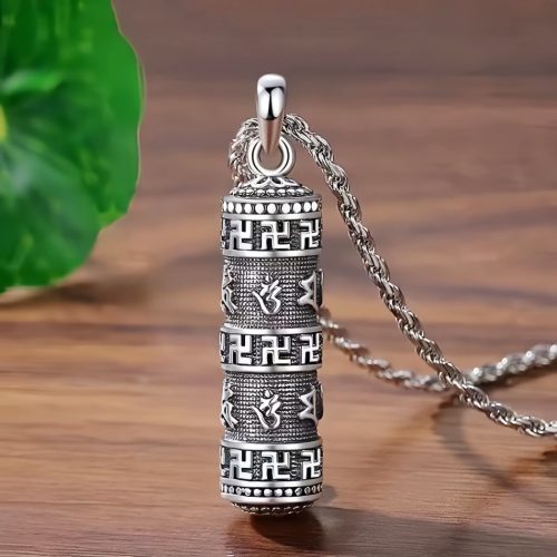 Colar de Sabedoria em Cobre Om Mani Padme Hum