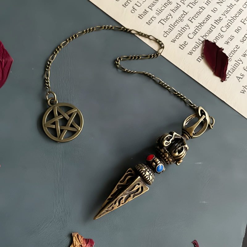 Pentagram Copper Healing Necklace Pendant Pentagram Copper Healing Necklace Pendant